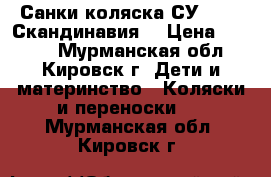 Санки-коляска СУ-14.1 «Скандинавия» › Цена ­ 4 000 - Мурманская обл., Кировск г. Дети и материнство » Коляски и переноски   . Мурманская обл.,Кировск г.